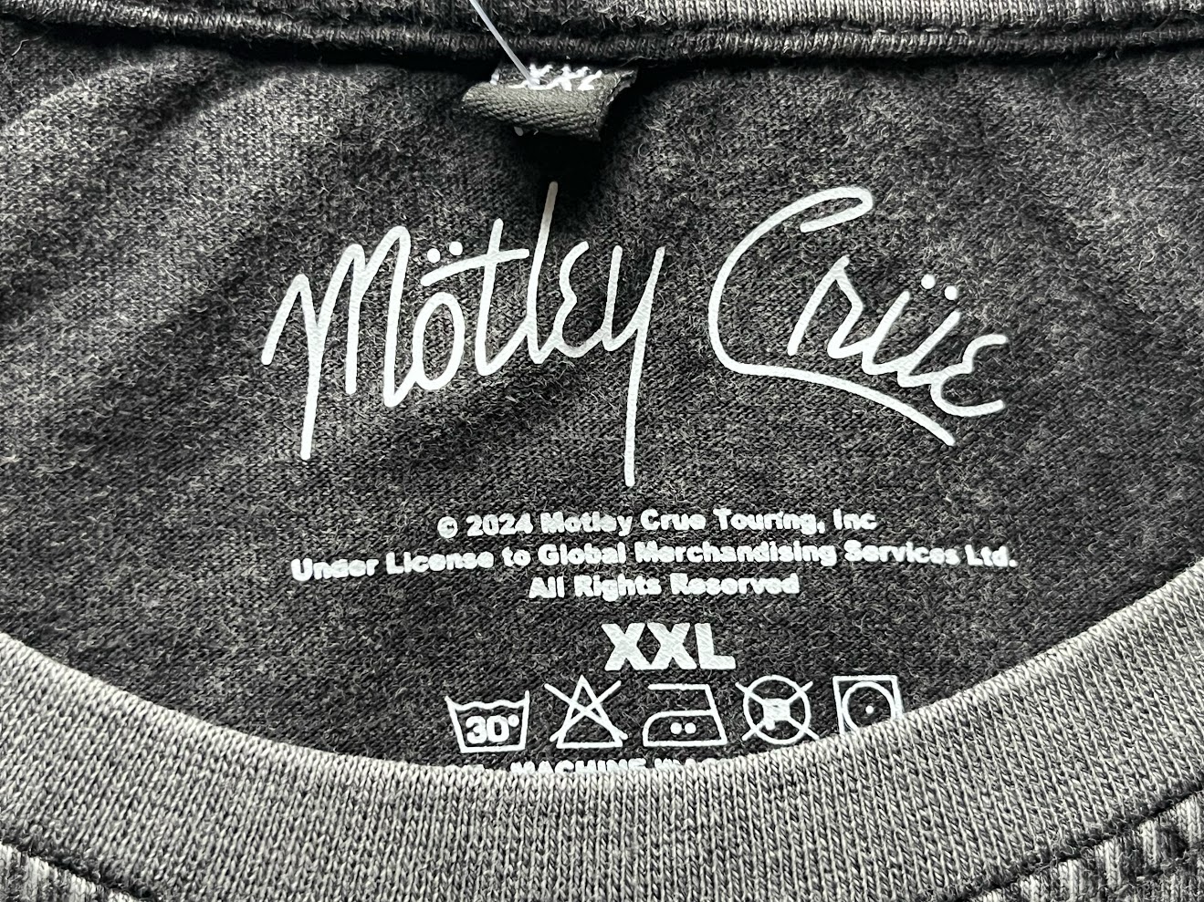 �ں߸�ͭ���MOTLEY CRUE (��ȥ꡼�����롼) No Fun Tour '84 ��1984ǯ���Ρ����ե��󡦥ĥ����ץ��ȡ��󡦥����å��� T����ġʥ��㥳���롦���졼�� XXL������