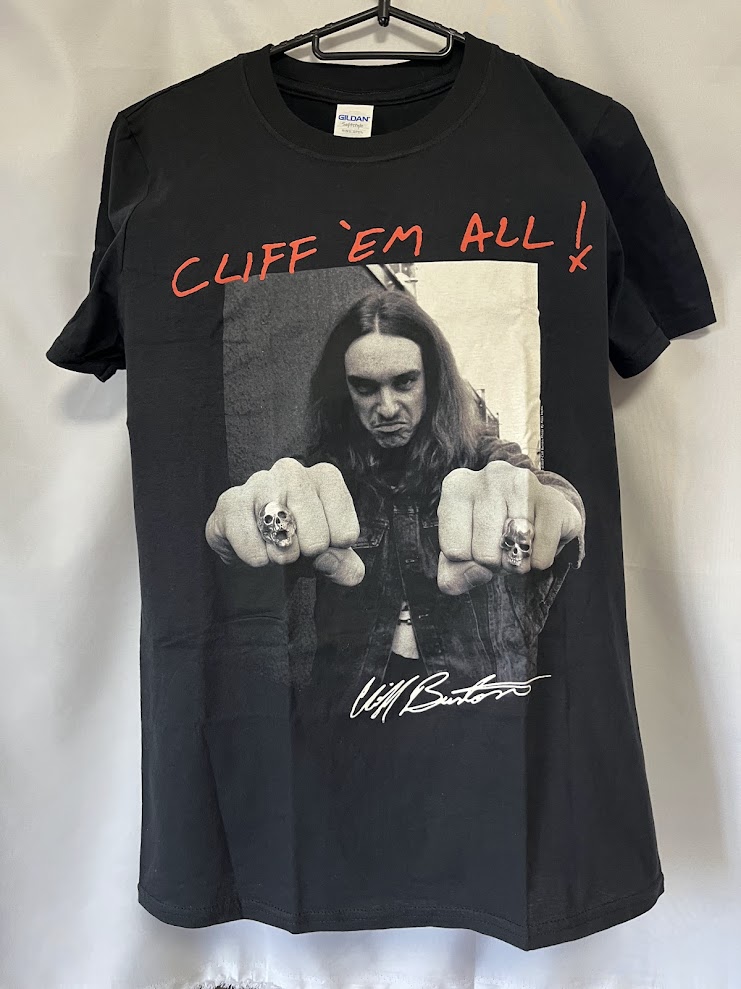 �ں߸�ͭ���METALLICA (�᥿�ꥫ) Cliff Burton Fists �֥���ա��С��ȥ󡦥ե����ȡ� T����� T����� S������