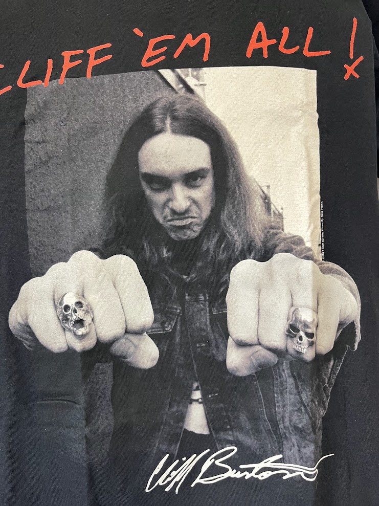 �ں߸�ͭ���METALLICA (�᥿�ꥫ) Cliff Burton Fists �֥���ա��С��ȥ󡦥ե����ȡ� T����� T����� S������