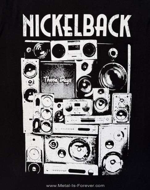 NICKELBACK (�˥å���Хå�) Wall Speakers �֥������롦���ԡ������ץ����ܥ� T�����