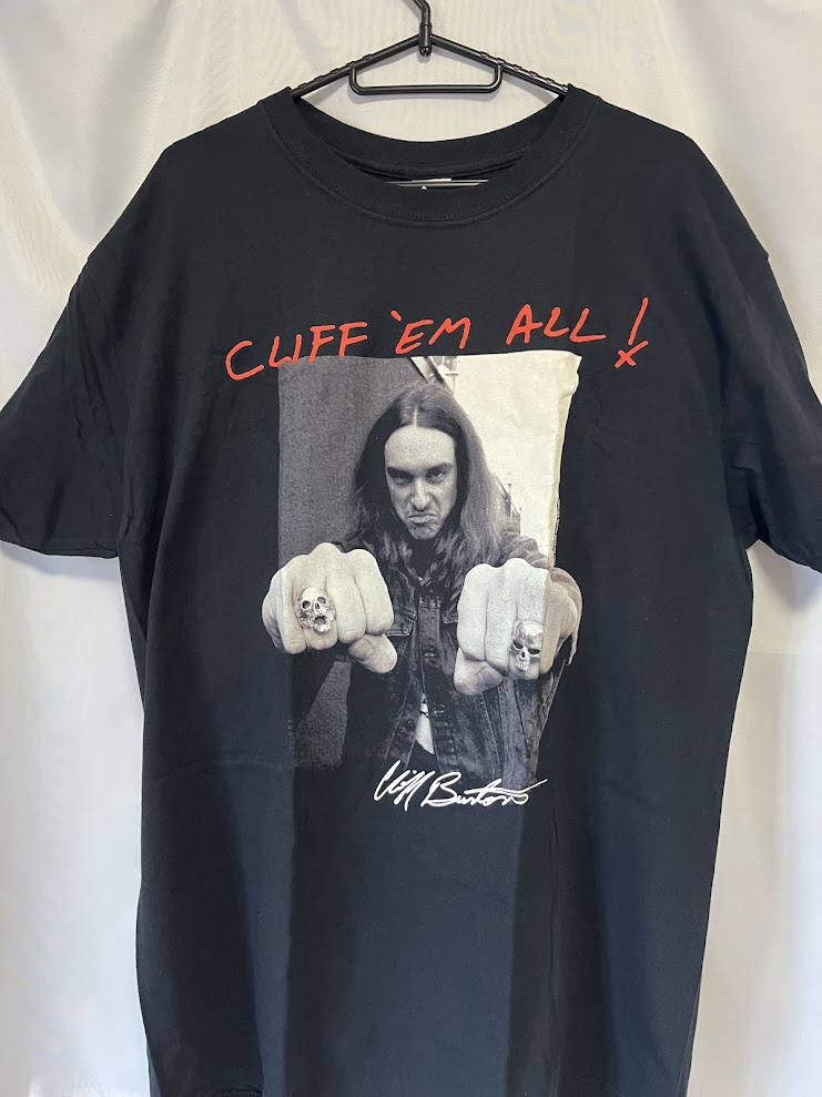 �ں߸�ͭ���METALLICA (�᥿�ꥫ) Cliff Burton Fists �֥���ա��С��ȥ󡦥ե����ȡ� T����� T����� L������