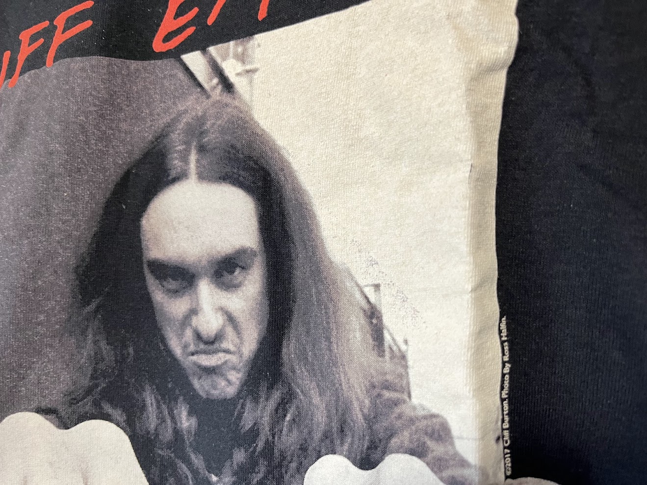 �ں߸�ͭ���METALLICA (�᥿�ꥫ) Cliff Burton Fists �֥���ա��С��ȥ󡦥ե����ȡ� T����� T����� L������