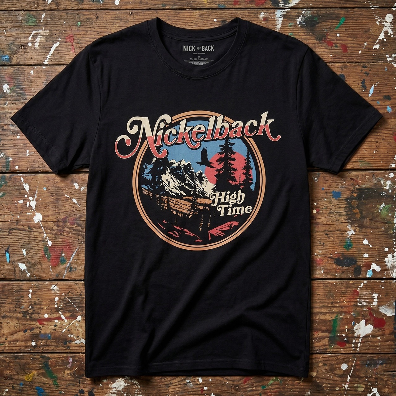 NICKELBACK (�˥å���Хå�) High Time �֥ϥ���������ץ����ܥ� T�����