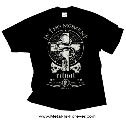 IN THIS MOMENT -���󡦥ǥ������⡼����- SERPENT LOGO CREST �֥����ڥ�ȡ����������쥹�ȡ� T�����