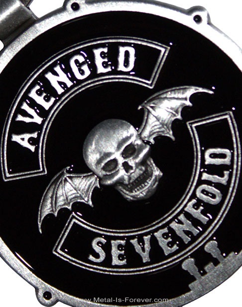 AVENGED SEVENFOLD (�������󥸥ɡ�������ե������) Deathbat Crest Drum �֥ǥ��Хåȡ����쥹�ȡ��ɥ��� ������������
