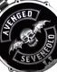 AVENGED SEVENFOLD (�������󥸥ɡ�������ե������) Deathbat Crest Drum �֥ǥ��Хåȡ����쥹�ȡ��ɥ��� ������������
