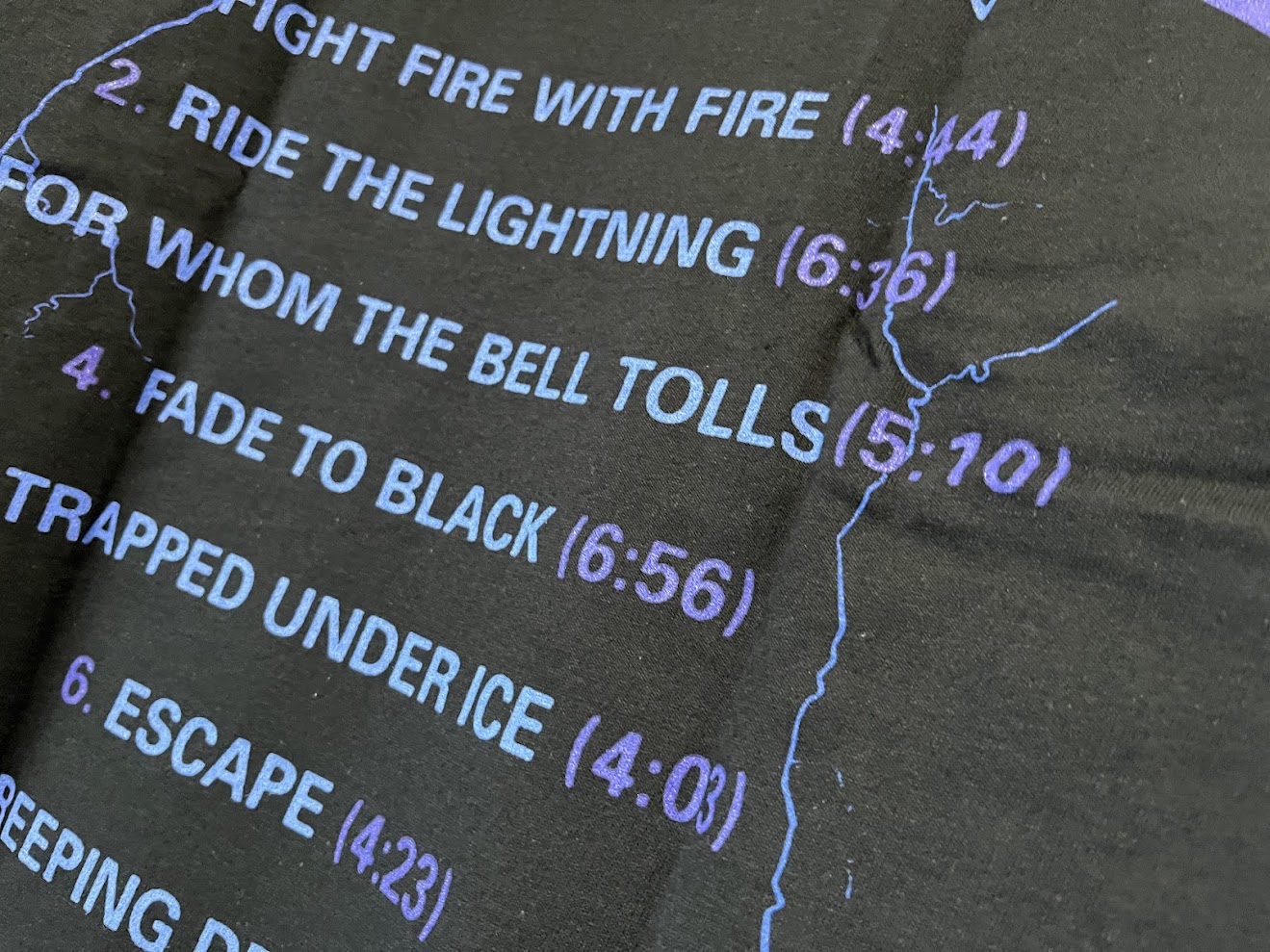 �ں߸�ͭ���METALLICA (�᥿�ꥫ) Ride the Lightning �֥饤�ɡ������饤�ȥ˥󥰡� �ȥ�å��ꥹ�� �ԥ���� L������