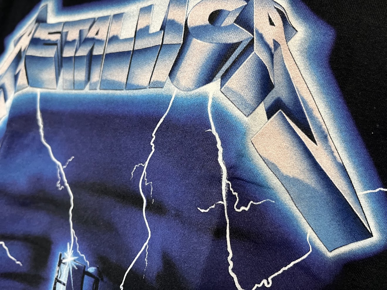 �ں߸�ͭ���METALLICA (�᥿�ꥫ) Ride the Lightning �֥饤�ɡ������饤�ȥ˥󥰡� �ȥ�å��ꥹ�� �ԥ���� L������