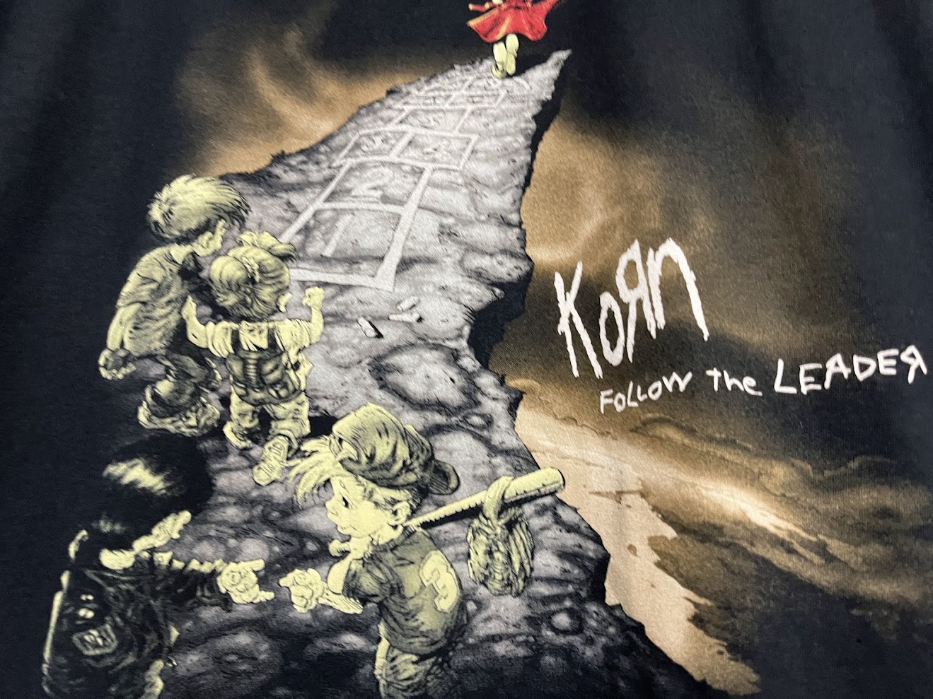 �ں߸ˤ����KORN (������) Follow the Leader �֥ե������������꡼������ T����� XL������