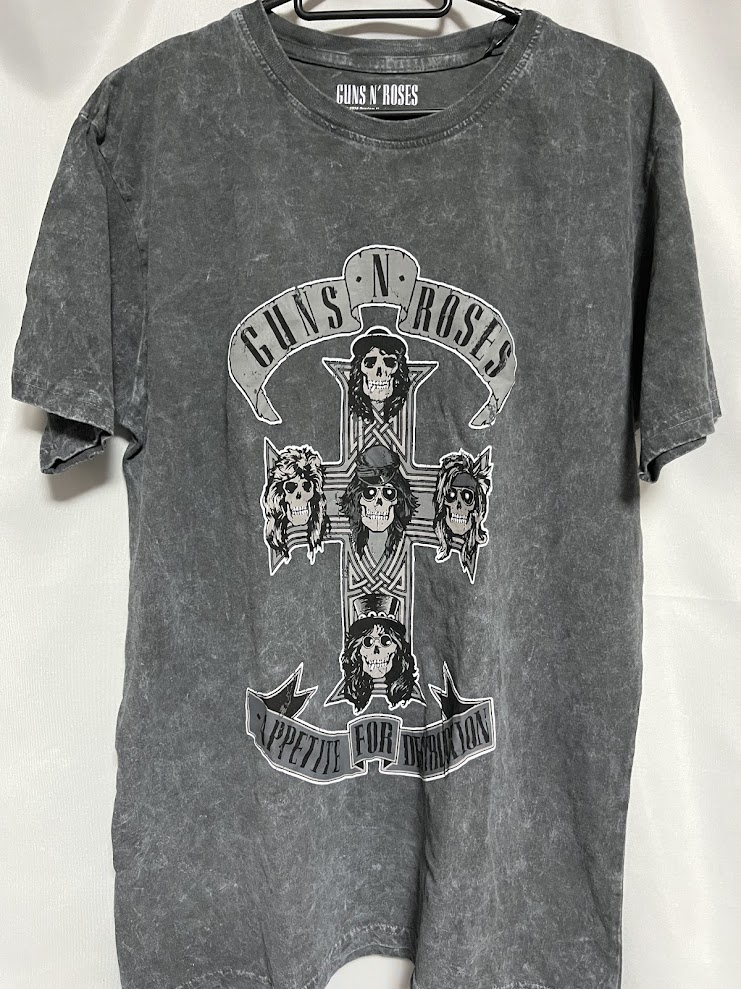 �ں߸ˤ����GUNS N' ROSES (���󥺡�����ɡ���������) APPETITE FOR DESTRUCTION �֥��ڥ����ȡ��ե������ǥ����ȥ饯������ ��Υ��� �ʤ����� T����� M������