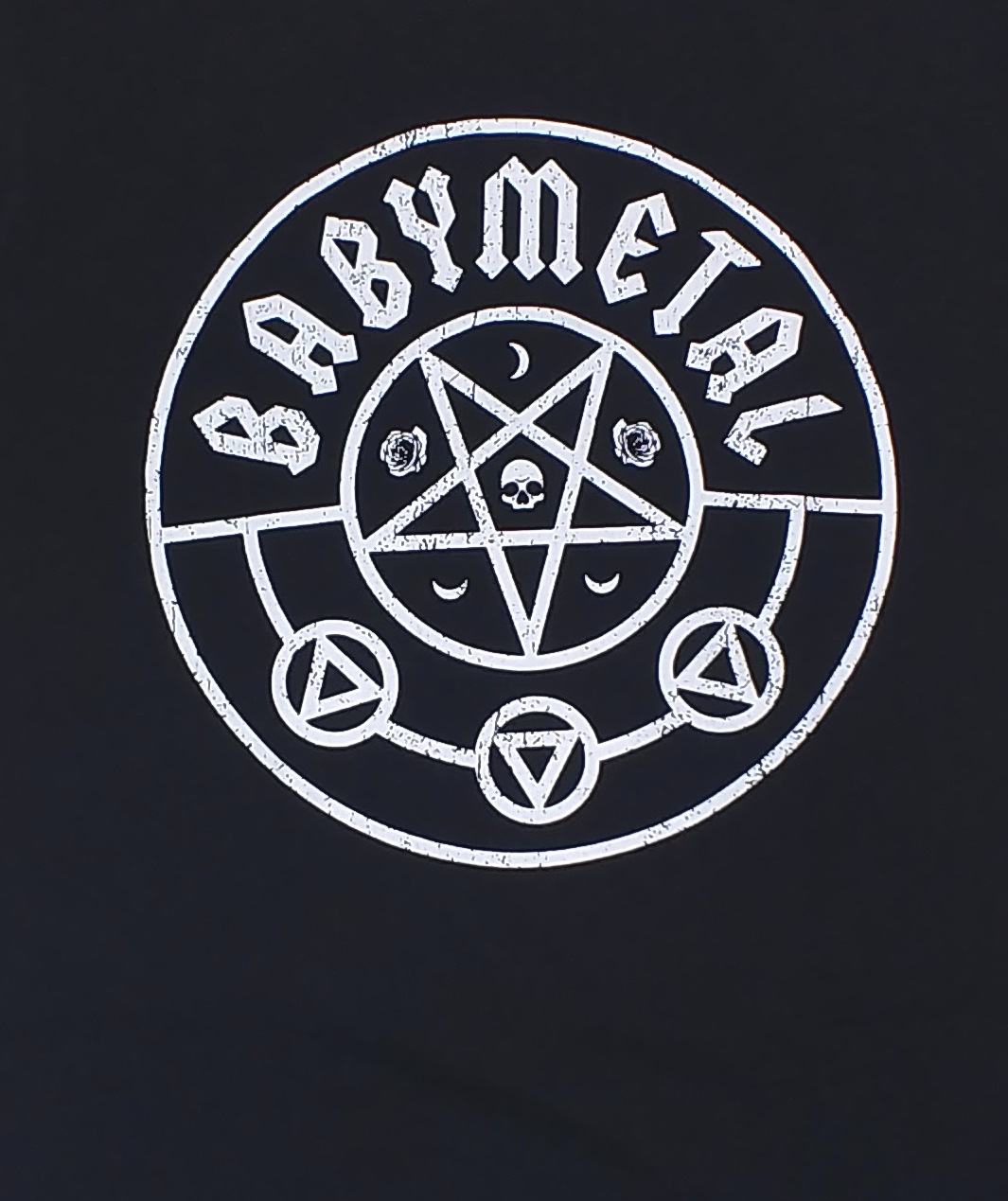 在庫あり商品 Babymetal ベビーメタル Pentagram ペンタグラム Tシャツ Mサイズ メタルｔシャツショップmetal Is Forever