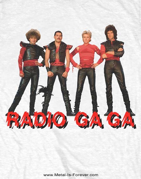 QUEEN (��������) Radio Ga Ga �֥�ǥ����������� T����ġ����