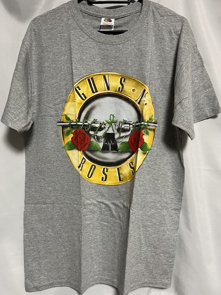 �ں߸ˤ����GUNS N' ROSES (���󥺡�����ɡ���������) CLASSIC LOGO �֥��饷�å��������� T����� M������