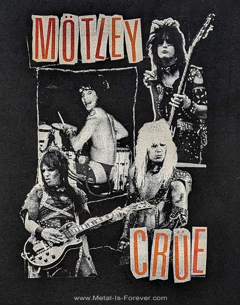 MOTLEY CRUE (ȥ꡼롼) Vintage Punk Collage ֥ơѥ󥯡顼 ԥ