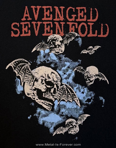 AVENGED SEVENFOLD (�������󥸥ɡ�������ե������) Night Bats�֥ʥ��ȡ��Хåġ� �����ܥ� T�����