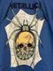 �ں߸�ͭ���METALLICA (�᥿�ꥫ) Spider Skull �֥��ѥ�������������� �ԥ���ġʥ��Х�ȥ֥롼�� L������