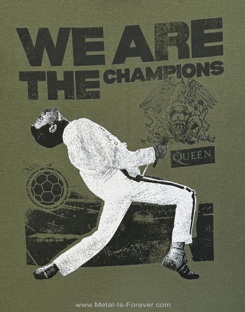 QUEEN (��������) Champions Stage �֥����ԥ��󡦥��ơ����� T����ġʥ�������