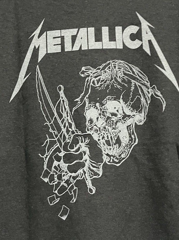 �ں߸�ͭ���METALLICA (�᥿�ꥫ) Japanese Justice �֥���ѥˡ��������㥹�ƥ����� T����ġʥ����륪���С��� S������