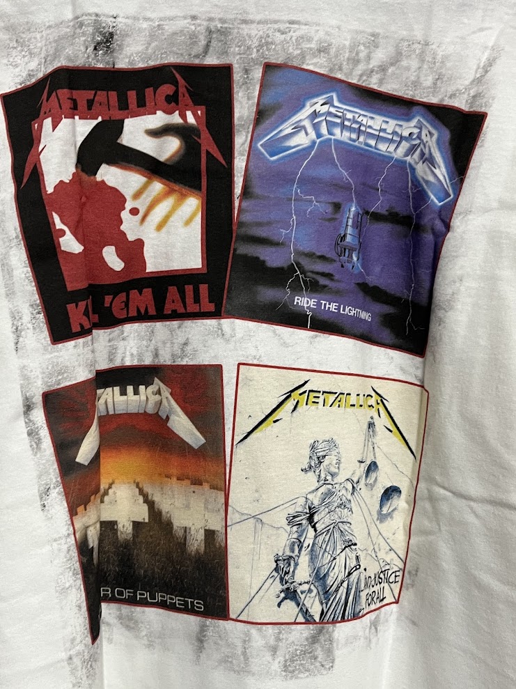 �ں߸�ͭ���METALLICA (�᥿�ꥫ) First Four Albums �֥ե������Ȏ��ե���������Х�� �ե����� T����ġ���� XXL������