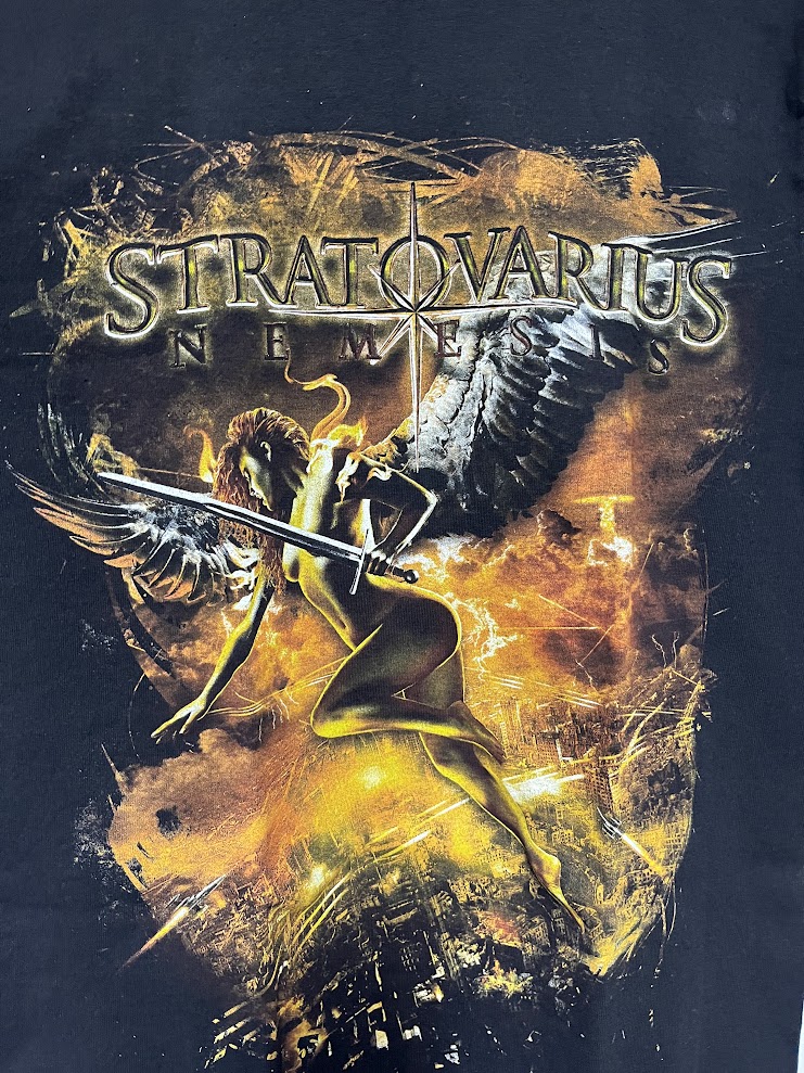 �ں߸ˤ����STRATOVARIUS (���ȥ�ȥ����ꥦ��) NEMESIS �֥ͥ᥷���� T�����  S�������ڥ��쥯�����������ƥ��