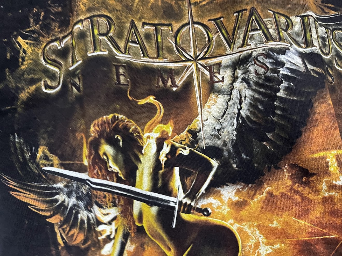 �ں߸ˤ����STRATOVARIUS (���ȥ�ȥ����ꥦ��) NEMESIS �֥ͥ᥷���� T�����  S�������ڥ��쥯�����������ƥ��