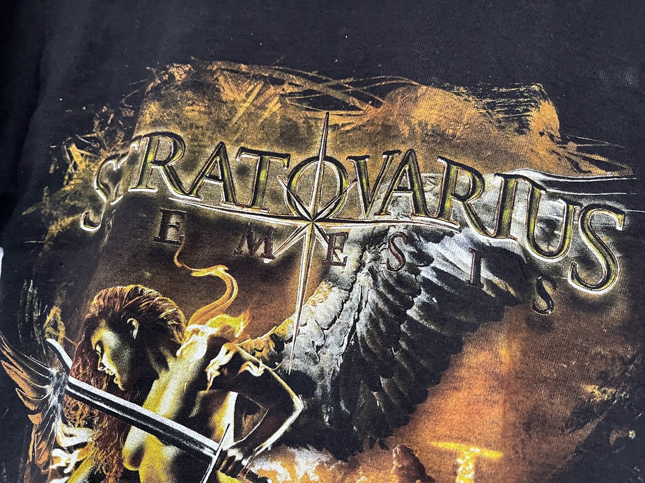 �ں߸ˤ����STRATOVARIUS (���ȥ�ȥ����ꥦ��) NEMESIS �֥ͥ᥷���� T�����  S�������ڥ��쥯�����������ƥ��