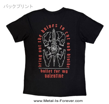 BULLET FOR MY VALENTINE (�֥�åȡ��ե������ޥ���������󥿥���) Bring Out The Knives �֥֥�󥰡������ȡ������ʥ������� T�����
