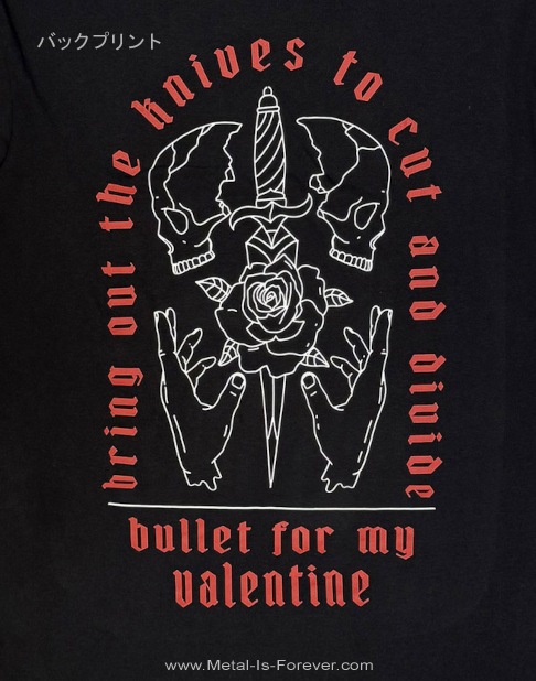 BULLET FOR MY VALENTINE (�֥�åȡ��ե������ޥ���������󥿥���) Bring Out The Knives �֥֥�󥰡������ȡ������ʥ������� T�����