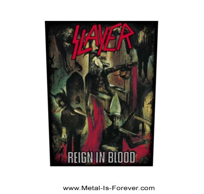 SLAYER (쥤䡼) Reign in Blood ֥쥤󡦥󡦥֥åɡ Хåѥå