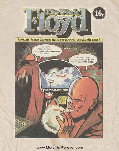 PINK FLOYD (�ԥ󥯡��ե�����) Comic �֥��ߥå��� T����ġʥ���ɡ����顼��
