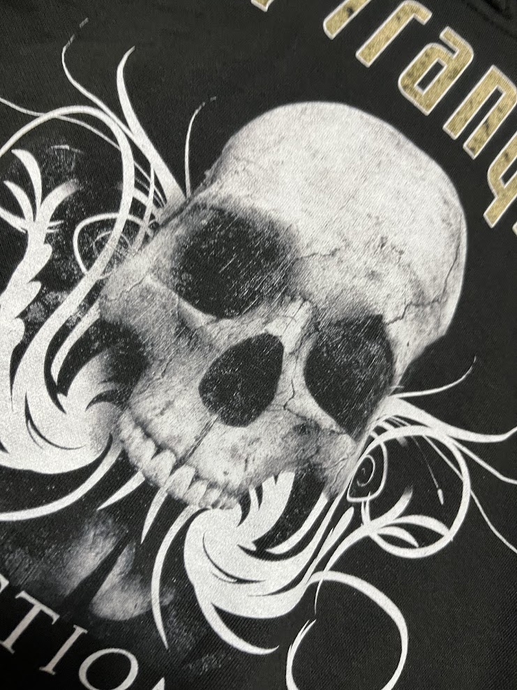 �ں߸ˤ����DARK TRANQUILLITY (���������ȥ�󥭥��ƥ���) Fiction-Skull �֥ե�������󡦥������ XL������