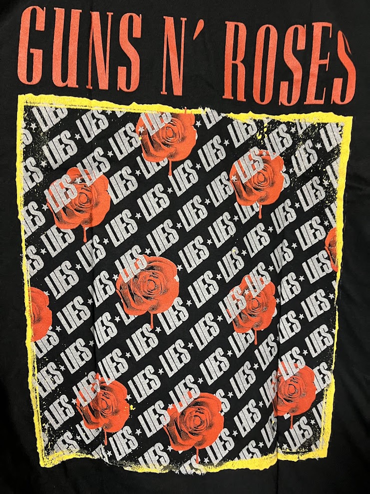�ں߸ˤ����GUNS N' ROSES (���󥺡�����ɡ���������) GN'R LIES ��GN'R�饤���� 30��ǯ��ǰ �ԥ���� M������