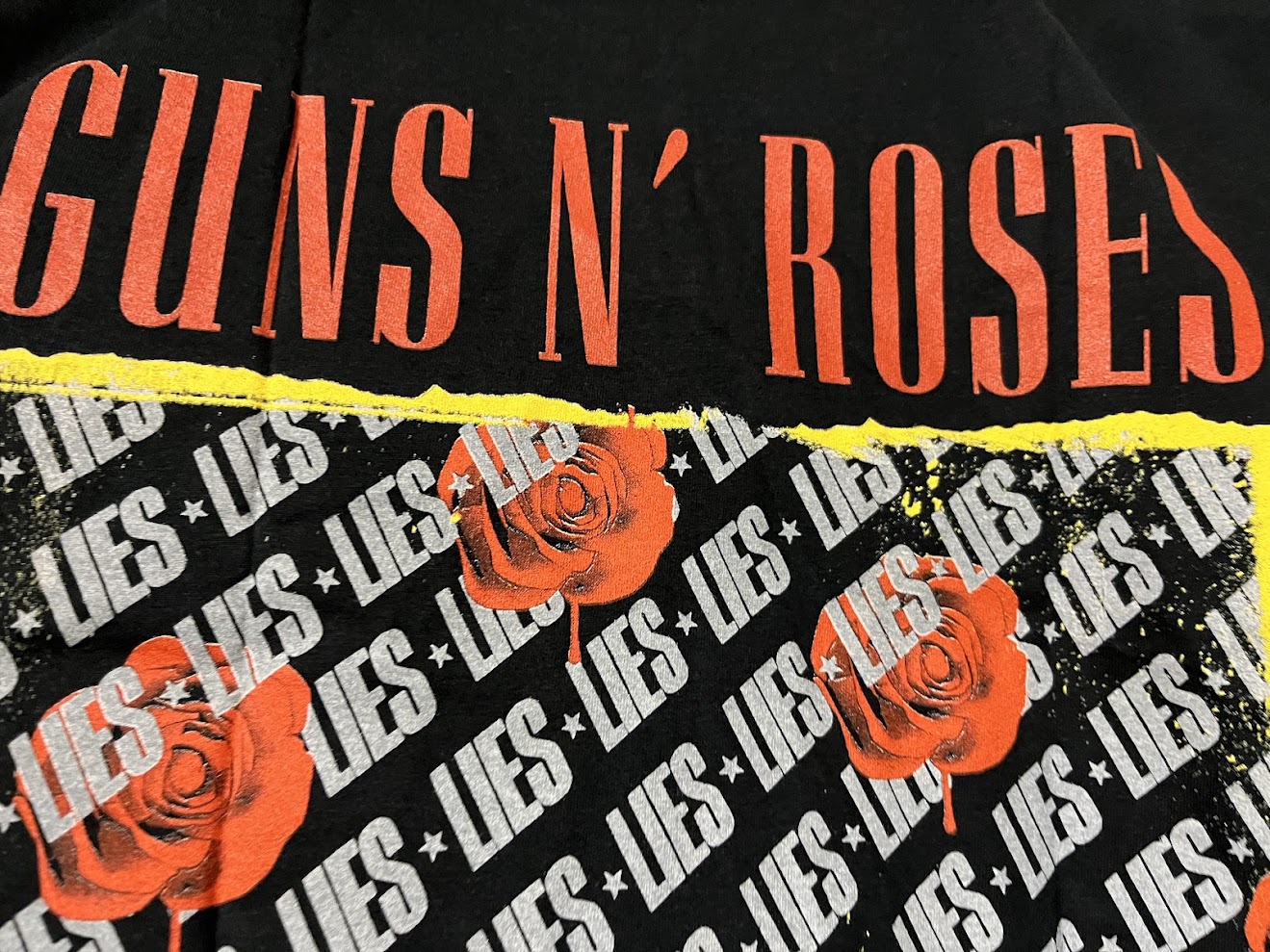 �ں߸ˤ����GUNS N' ROSES (���󥺡�����ɡ���������) GN'R LIES ��GN'R�饤���� 30��ǯ��ǰ �ԥ���� M������
