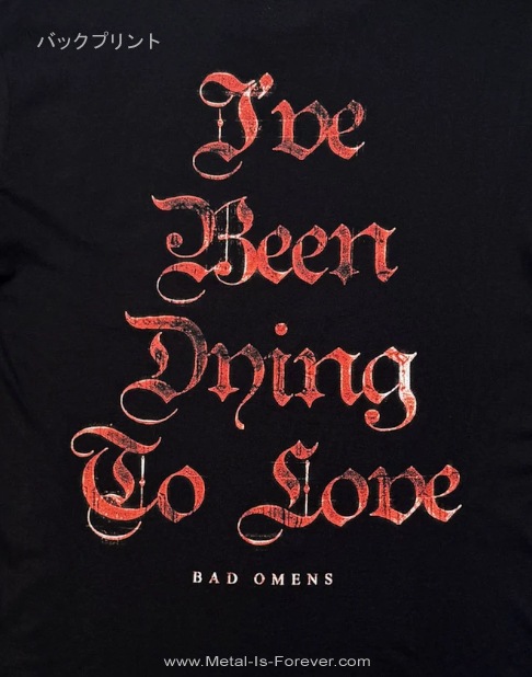 BAD OMENS (�Хåɡ��������) Dying To Love �֥������󥰡��ȥ�������� �ԥ����