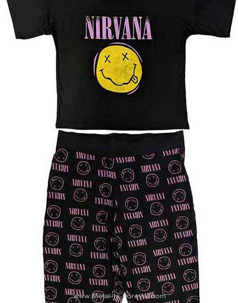 NIRVANA (˥) Xerox Smile Pink ֥åޥ롦ԥ󥯡 ǥѥ
