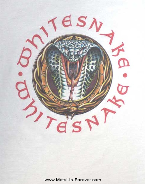 WHITESNAKE (�ۥ磻�ȥ��ͥ���) Donnington Snake �֥ɥ˥�ȥ󡦥��ͥ����� T����ġ����