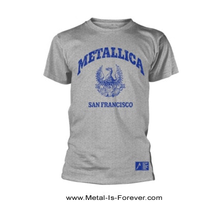 METALLICA (�᥿�ꥫ) COLLEGE CREST �֥���å������쥹�ȡ� T����ġʥ��졼��