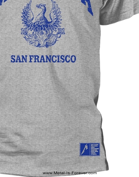 METALLICA (�᥿�ꥫ) COLLEGE CREST �֥���å������쥹�ȡ� T����ġʥ��졼��