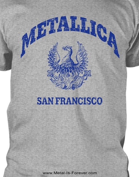 METALLICA (�᥿�ꥫ) COLLEGE CREST �֥���å������쥹�ȡ� T����ġʥ��졼��