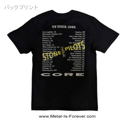 STONE TEMPLE PILOTS (ȡ󡦥ƥץ롦ѥå) Core US Tour '92 ֥1992ǯUSĥ T