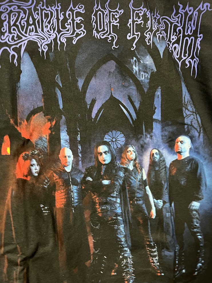�ں߸ˤ����CRADLE OF FILTH (���쥤�ɥ롦���֡��ե��륹) Photo �֥ե��ȡ� Ĺµ�ԥ���� XXL������