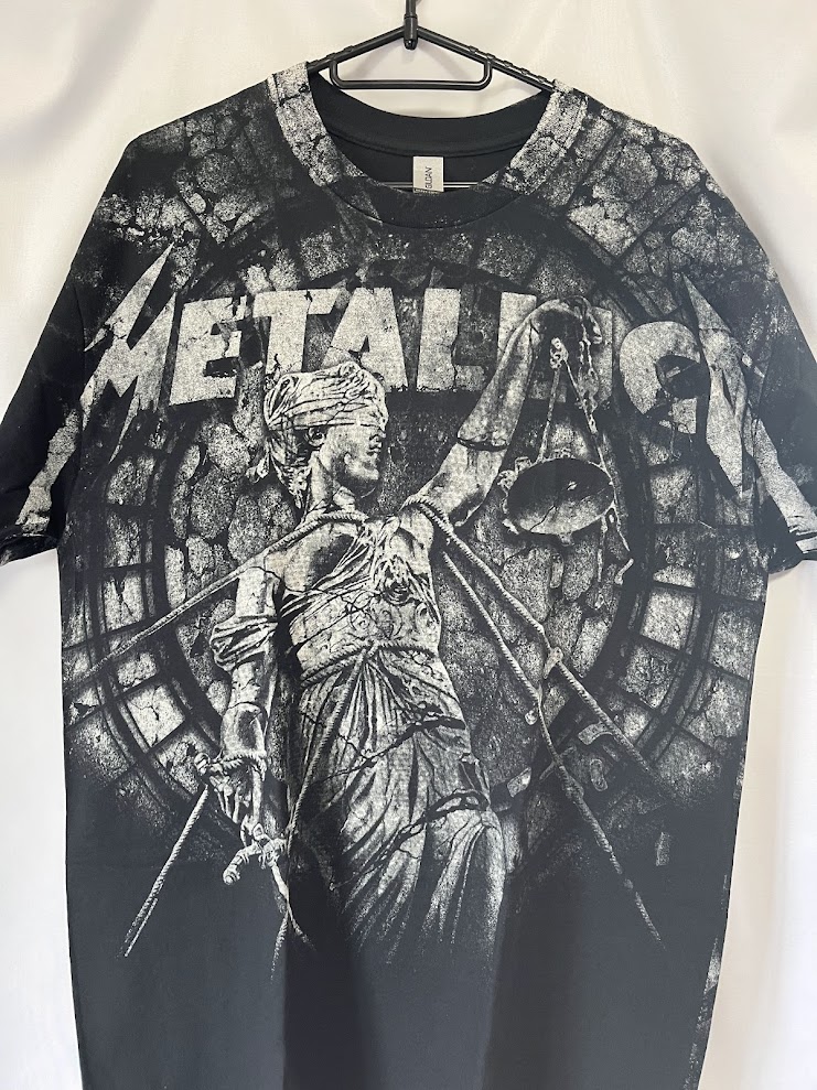�ں߸�ͭ���METALLICA (�᥿�ꥫ) STONED JUSTICE �֥��ȡ��󡦥��㥹�ƥ����� �����륪���С�T����� L������