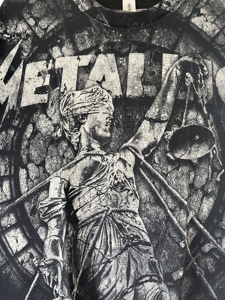 �ں߸�ͭ���METALLICA (�᥿�ꥫ) STONED JUSTICE �֥��ȡ��󡦥��㥹�ƥ����� �����륪���С�T����� L������