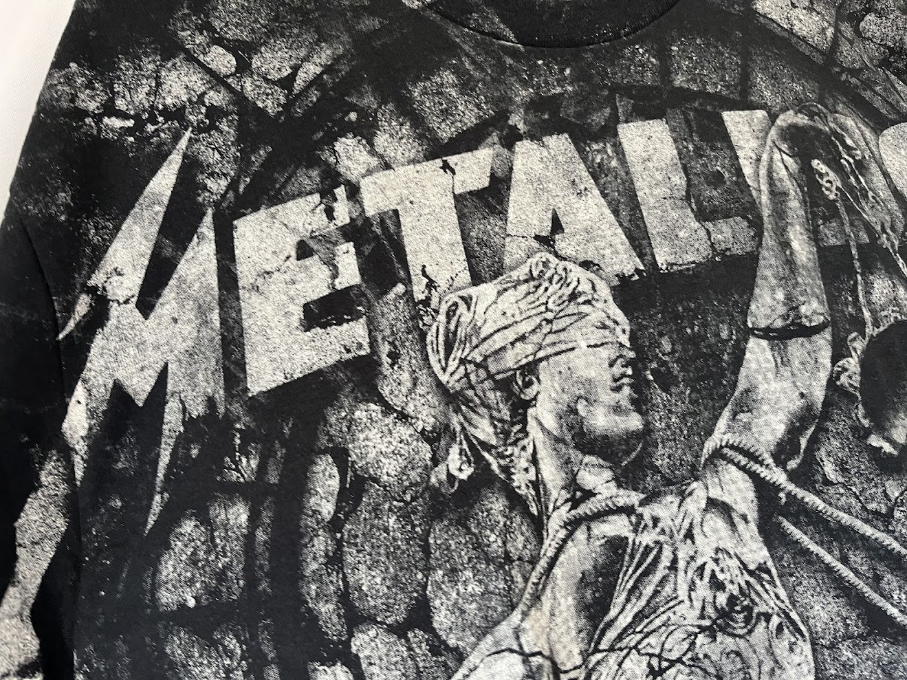 �ں߸�ͭ���METALLICA (�᥿�ꥫ) STONED JUSTICE �֥��ȡ��󡦥��㥹�ƥ����� �����륪���С�T����� L������