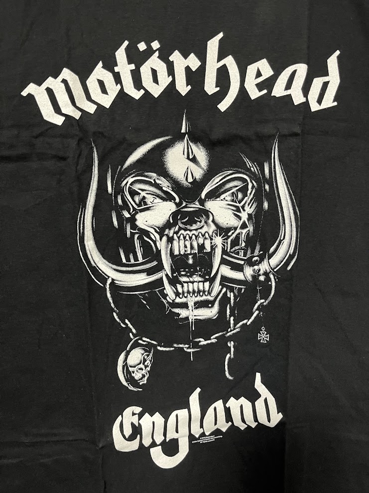 �ں߸ˤ����MOTORHEAD (�⡼�����إå�) ENGLAND �֥��󥰥��ɡ� �ԥ���ġʥХå��ץ��Ȥ���� L������