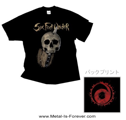 SIX FEET UNDER (åեȡ) KNIFE SKULL ֥ʥա T