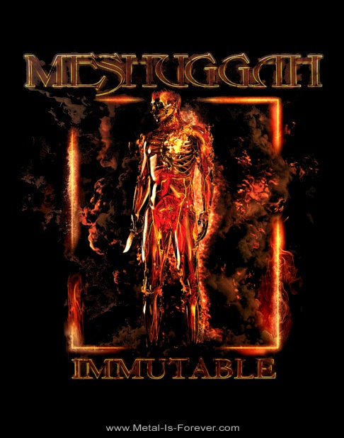 MESHUGGAH (�᥷�奬��) Immutable �֥��ߥ塼���֥�� T�����