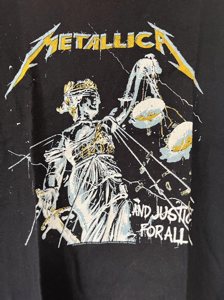 �ں߸�ͭ���METALLICA (�᥿�ꥫ) ...AND JUSTICE FOR ALL �֥᥿�롦���㥹�ƥ����� �饰���ʬµT����� M������