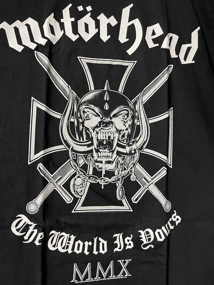 �ں߸ˤ����MOTORHEAD (�⡼�����إå�) IRON CROSS �֥������󡦥����� �� Ŵ������T����� XL������