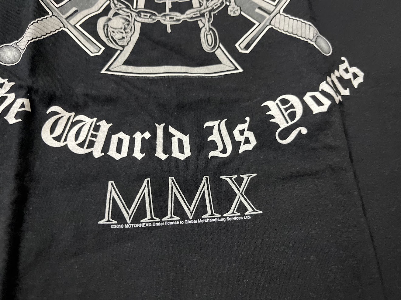 �ں߸ˤ����MOTORHEAD (�⡼�����إå�) IRON CROSS �֥������󡦥����� �� Ŵ������T����� XL������